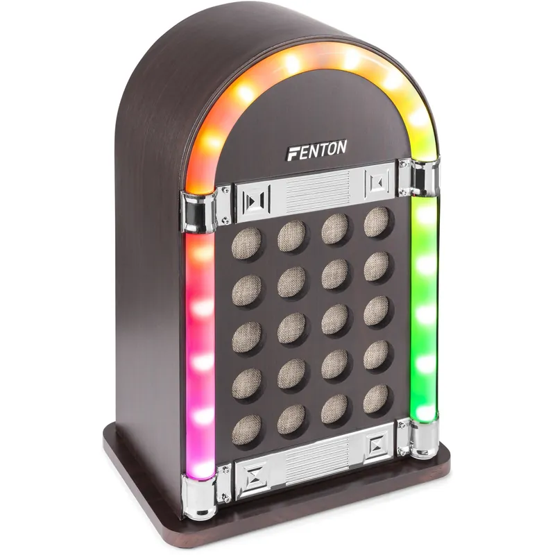 Beställ nu Fenton JKB40 Vintage Tabletop Jukebox